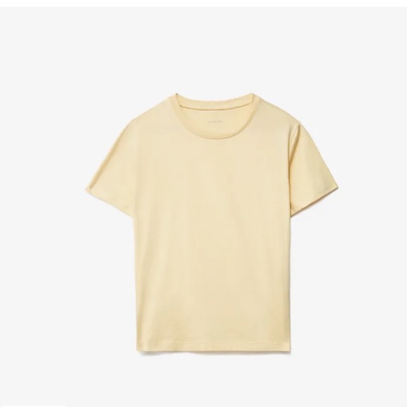 Organic Cotton Box-Cut Tee - light yellow - Picture 2 of 2